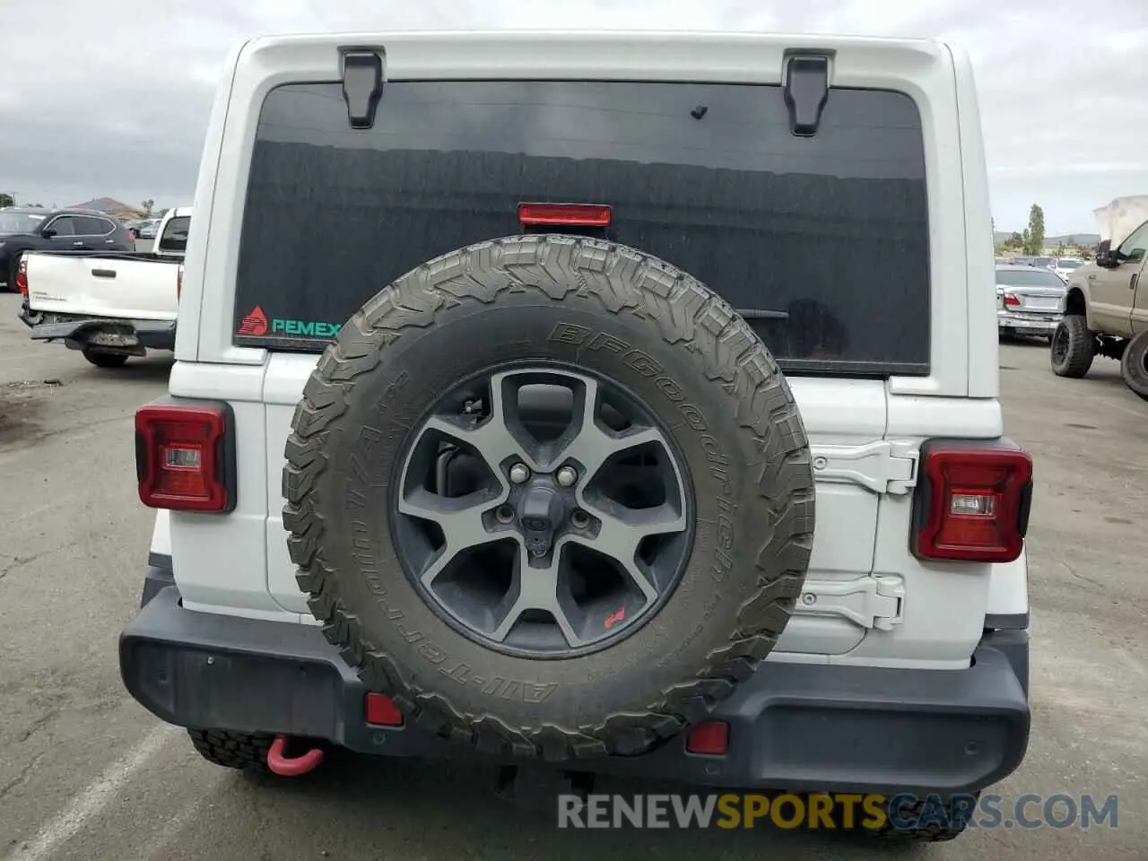 6 Фотография поврежденного автомобиля 1C4HJXFG6KW642011 JEEP WRANGLER 2019