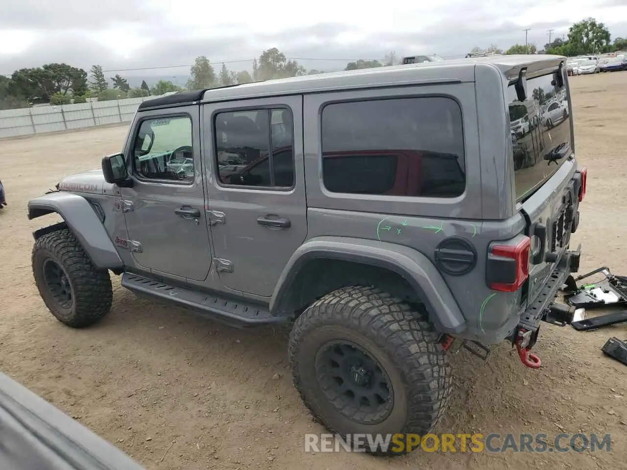 2 Фотография поврежденного автомобиля 1C4HJXFG6KW661609 JEEP WRANGLER 2019