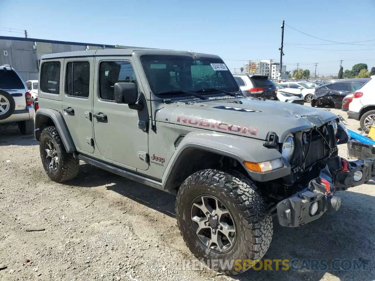 4 Фотография поврежденного автомобиля 1C4HJXFN1KW502477 JEEP WRANGLER 2019