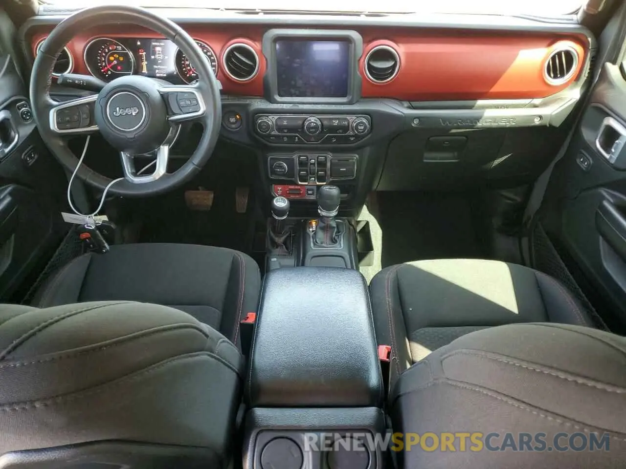 8 Фотография поврежденного автомобиля 1C4HJXFN1KW502477 JEEP WRANGLER 2019