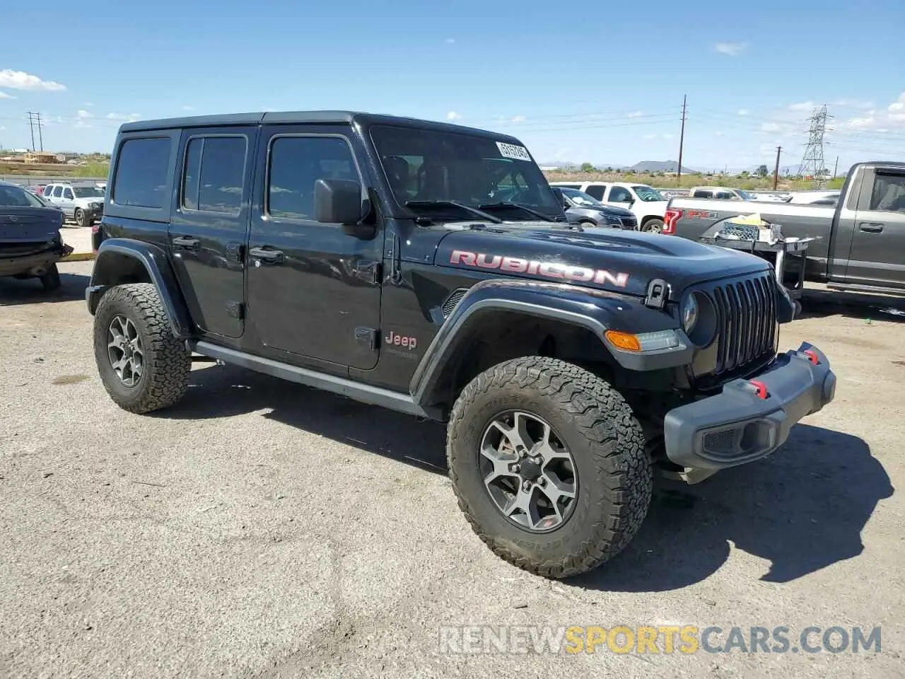 4 Фотография поврежденного автомобиля 1C4HJXFN6KW565980 JEEP WRANGLER 2019