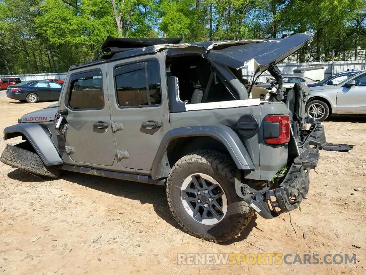 2 Photograph of a damaged car 1C4HJXFN9KW507281 JEEP WRANGLER 2019