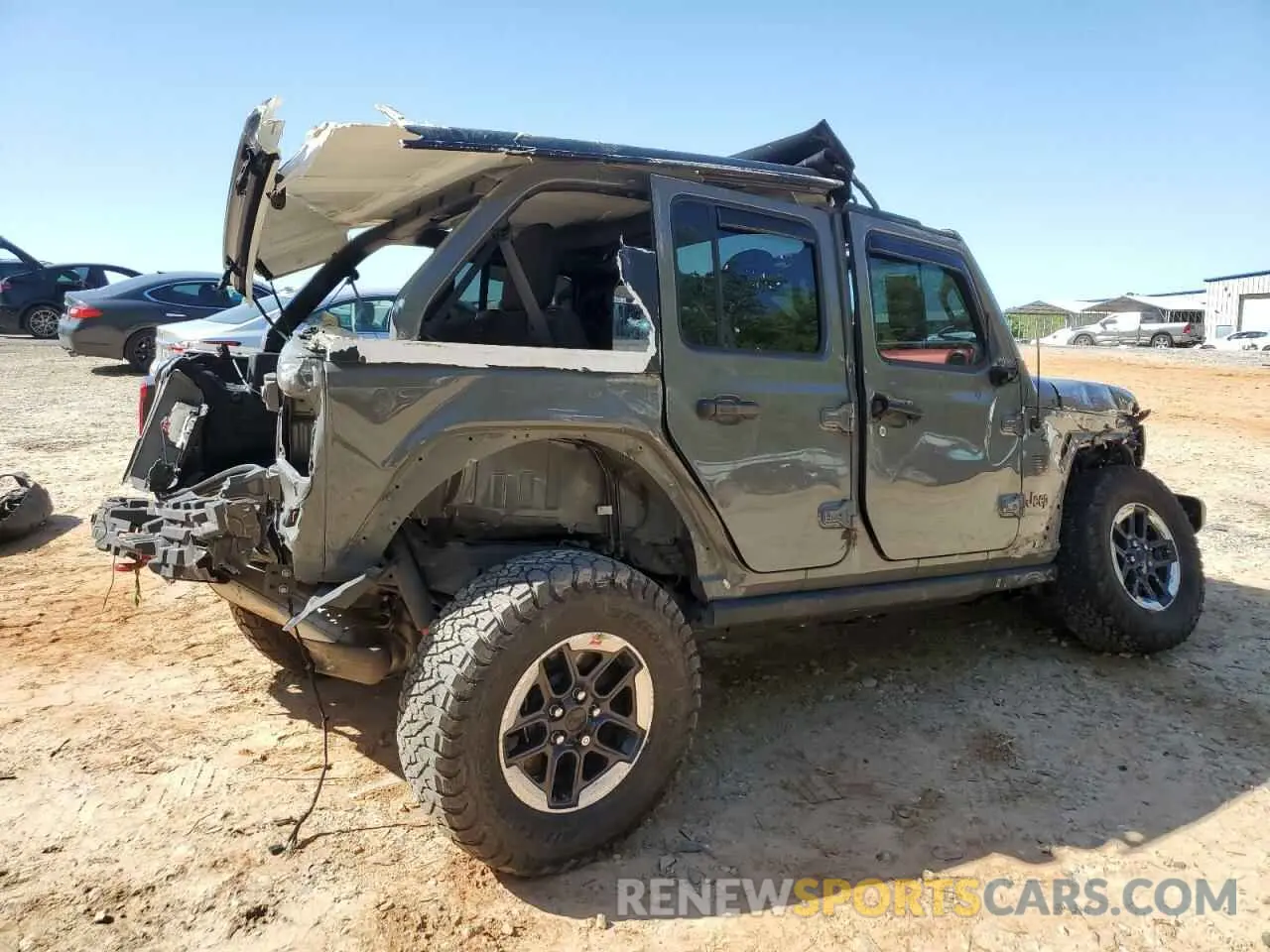 3 Photograph of a damaged car 1C4HJXFN9KW507281 JEEP WRANGLER 2019
