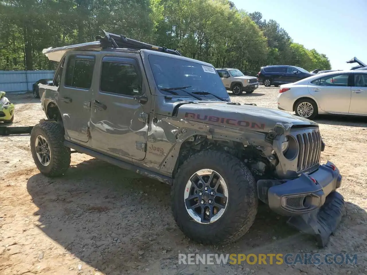 4 Photograph of a damaged car 1C4HJXFN9KW507281 JEEP WRANGLER 2019