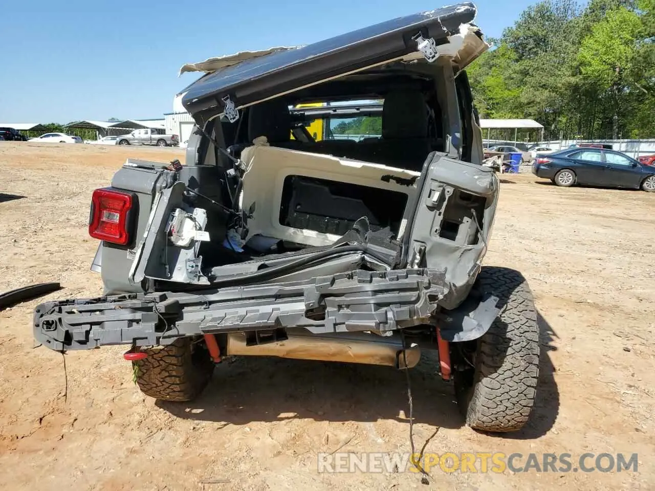 6 Photograph of a damaged car 1C4HJXFN9KW507281 JEEP WRANGLER 2019