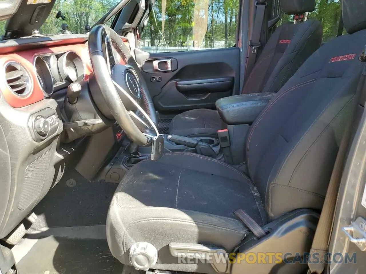 7 Photograph of a damaged car 1C4HJXFN9KW507281 JEEP WRANGLER 2019