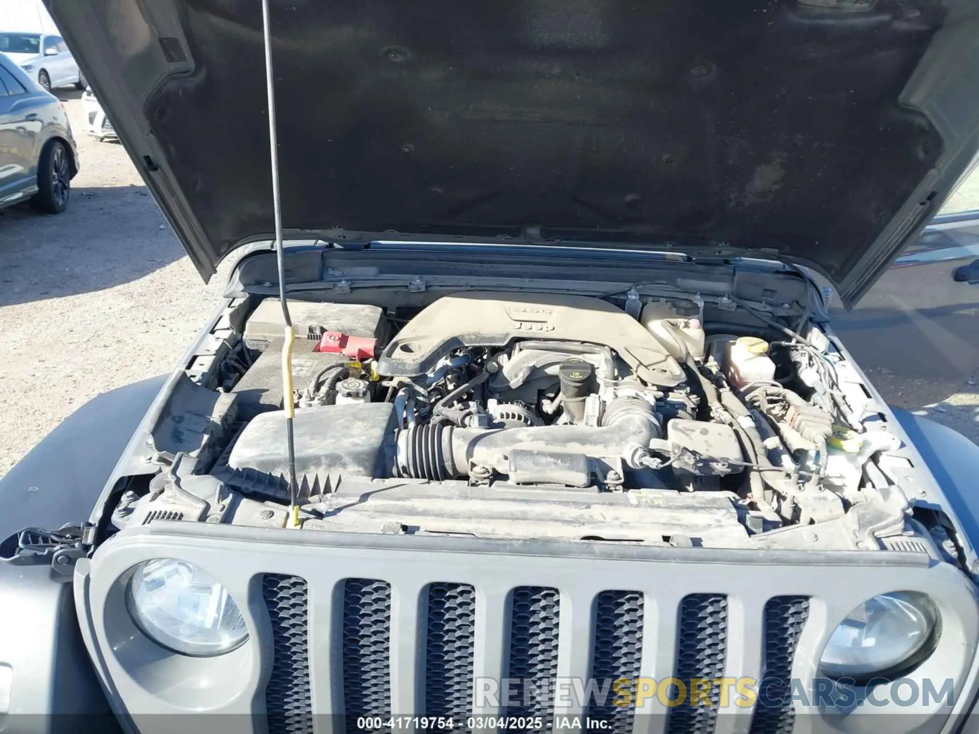 10 Photograph of a damaged car 1C4GJXAG4LW164787 JEEP WRANGLER 2020
