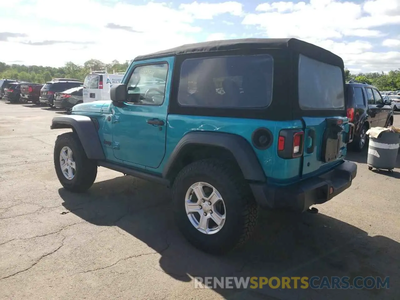 2 Photograph of a damaged car 1C4GJXAG7LW260669 JEEP WRANGLER 2020