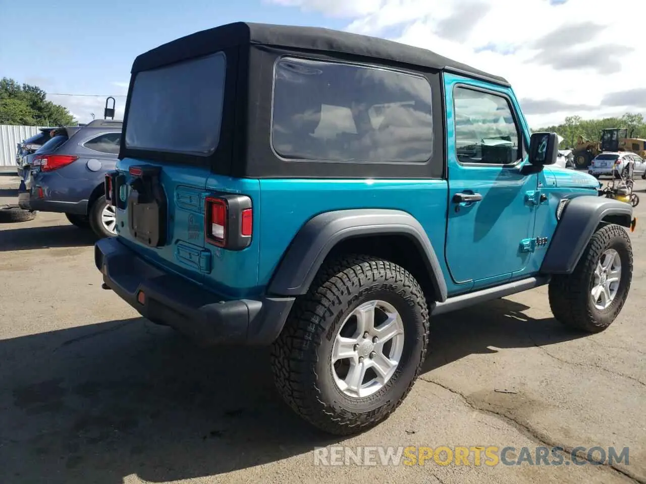 3 Photograph of a damaged car 1C4GJXAG7LW260669 JEEP WRANGLER 2020