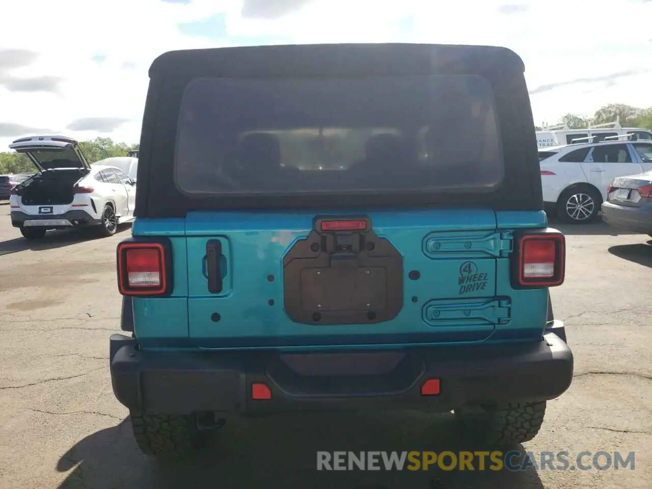 6 Photograph of a damaged car 1C4GJXAG7LW260669 JEEP WRANGLER 2020