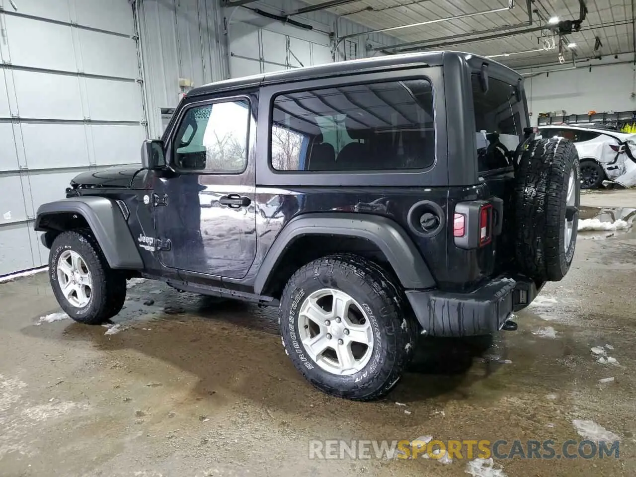 2 Photograph of a damaged car 1C4GJXAN0LW131400 JEEP WRANGLER 2020