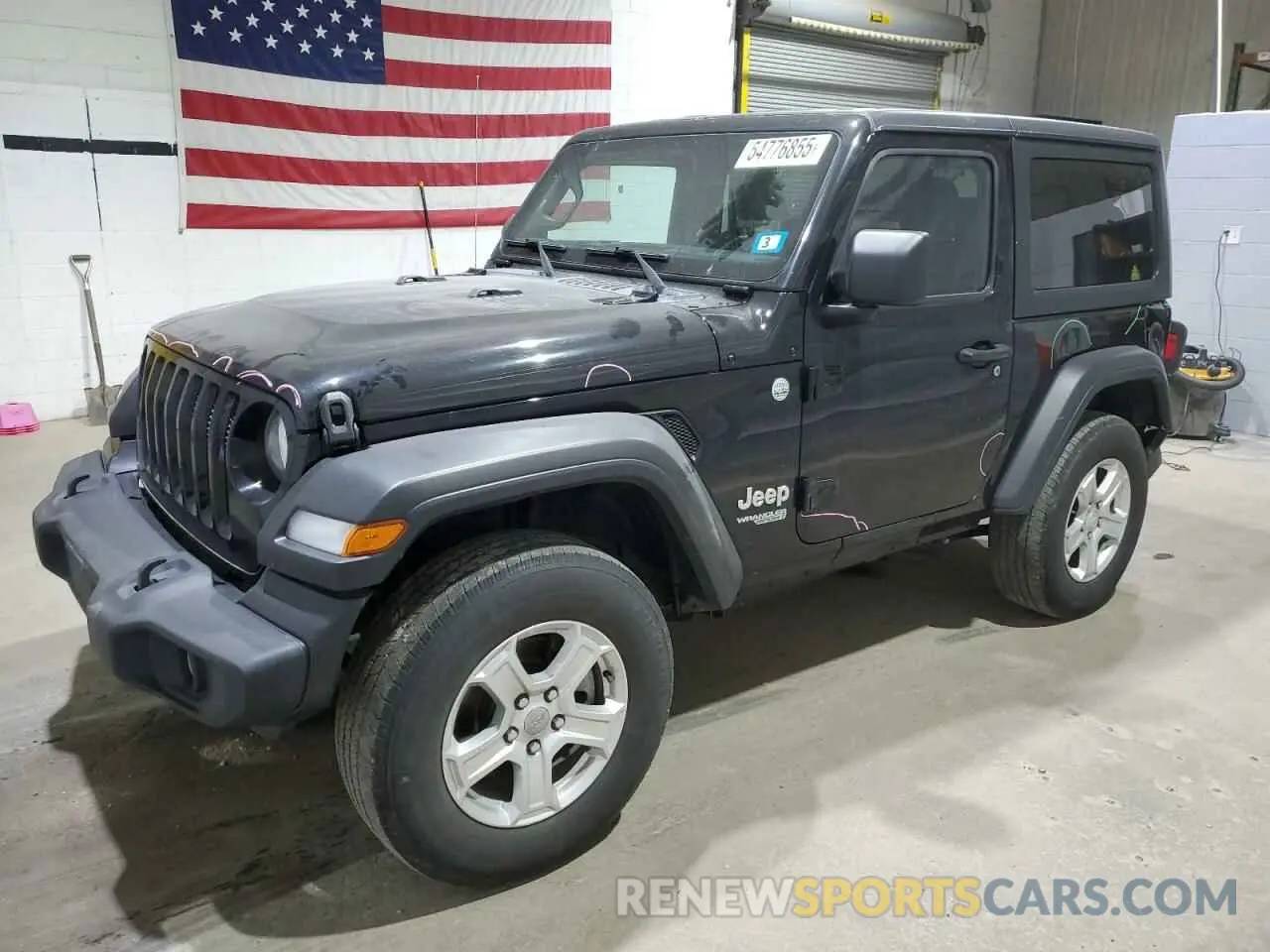 1 Фотография поврежденного автомобиля 1C4GJXAN0LW208914 JEEP WRANGLER 2020