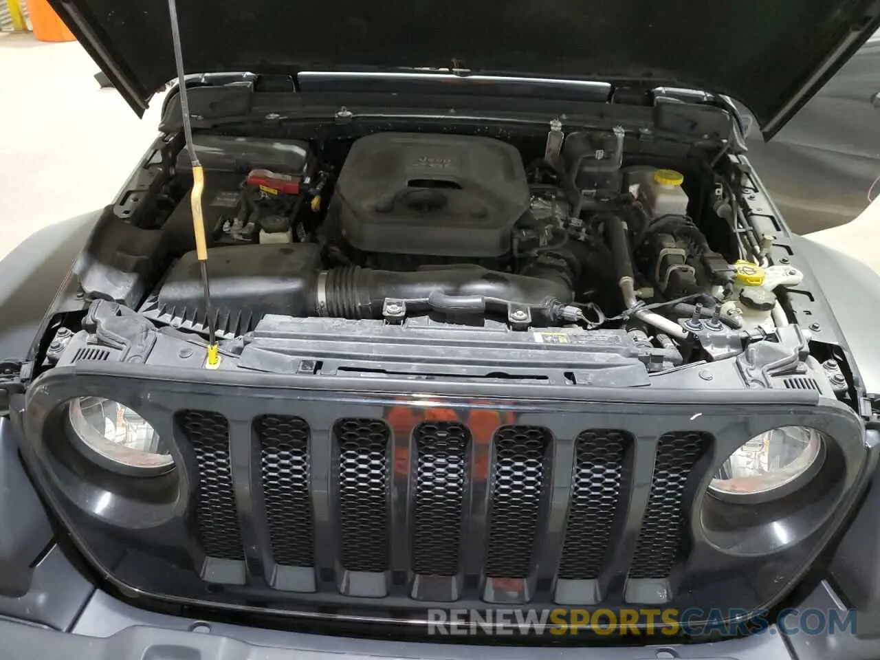 11 Фотография поврежденного автомобиля 1C4GJXAN0LW208914 JEEP WRANGLER 2020