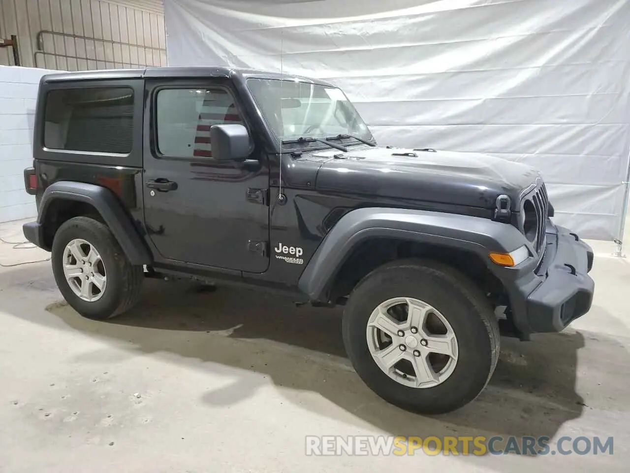 4 Фотография поврежденного автомобиля 1C4GJXAN0LW208914 JEEP WRANGLER 2020