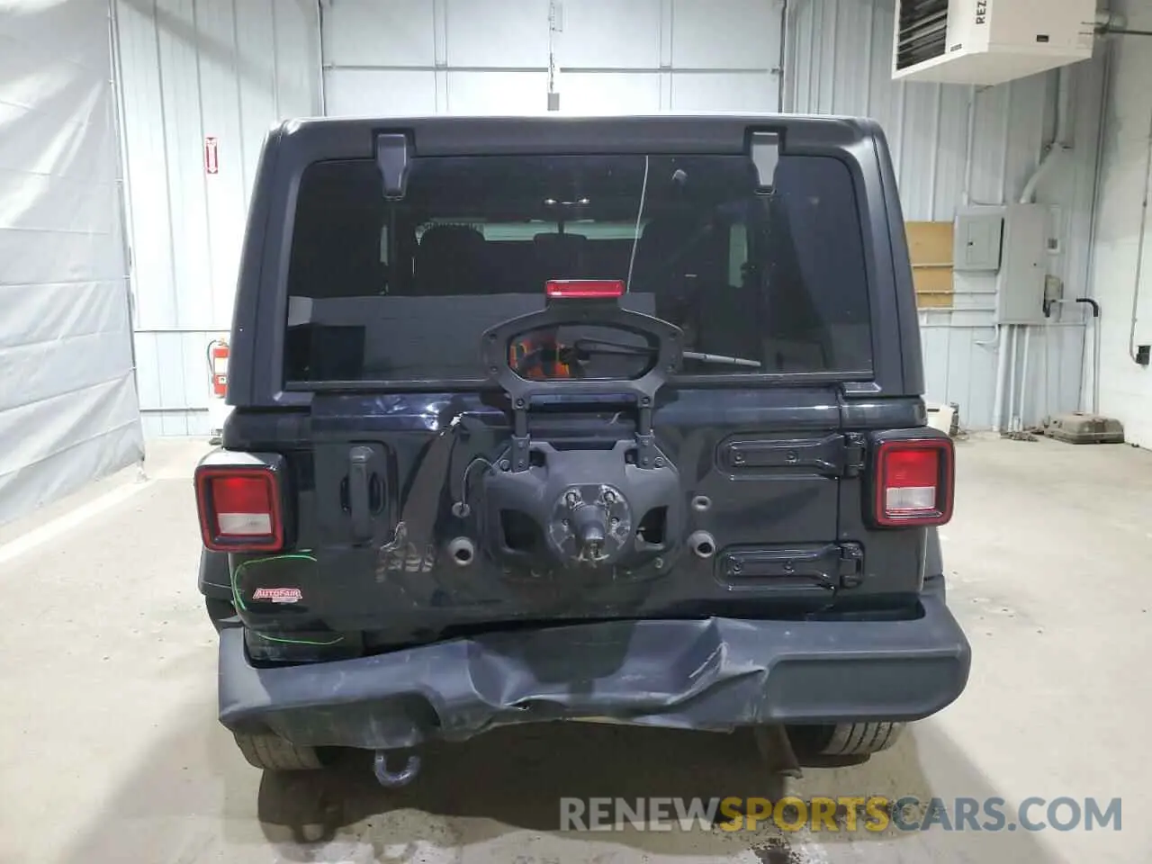 6 Фотография поврежденного автомобиля 1C4GJXAN0LW208914 JEEP WRANGLER 2020