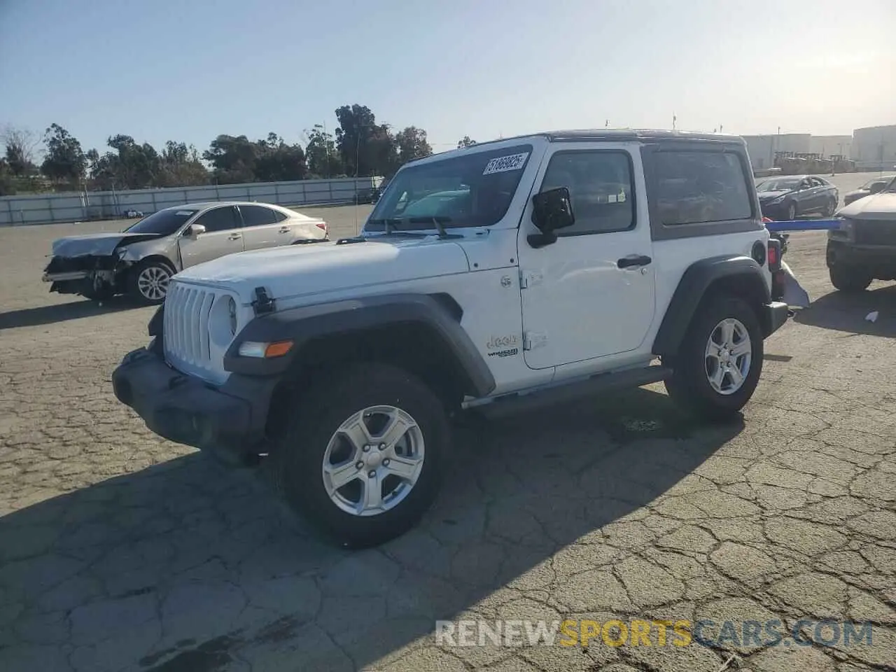 1 Фотография поврежденного автомобиля 1C4GJXAN1LW276039 JEEP WRANGLER 2020