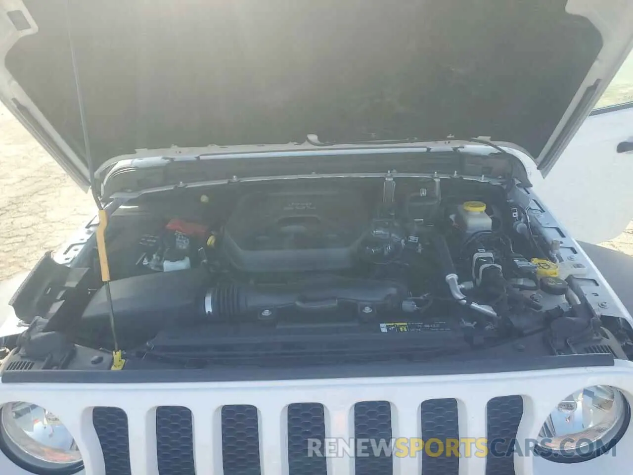 11 Фотография поврежденного автомобиля 1C4GJXAN1LW276039 JEEP WRANGLER 2020