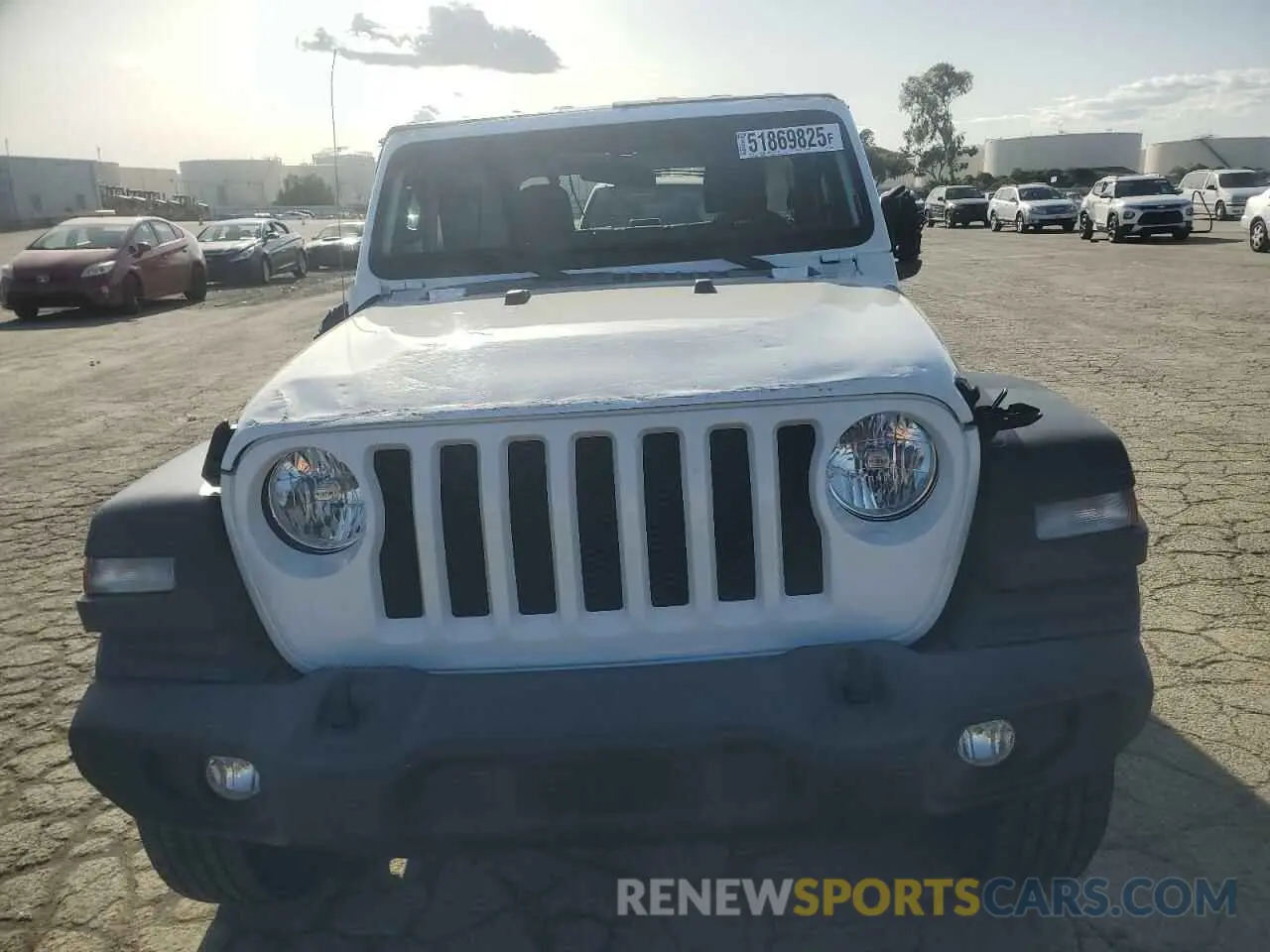 5 Фотография поврежденного автомобиля 1C4GJXAN1LW276039 JEEP WRANGLER 2020