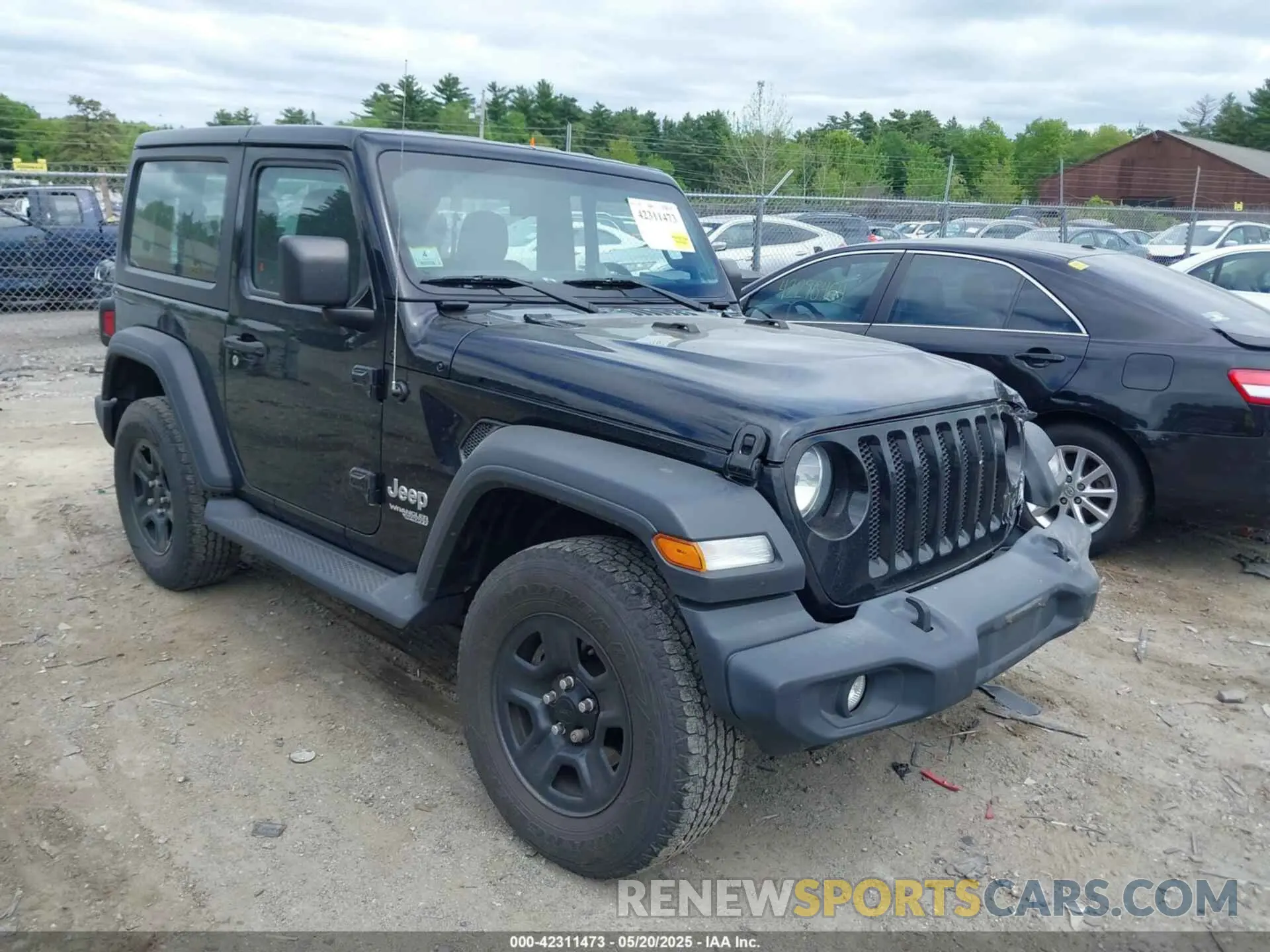 1 Фотография поврежденного автомобиля 1C4GJXAN3LW131357 JEEP WRANGLER 2020
