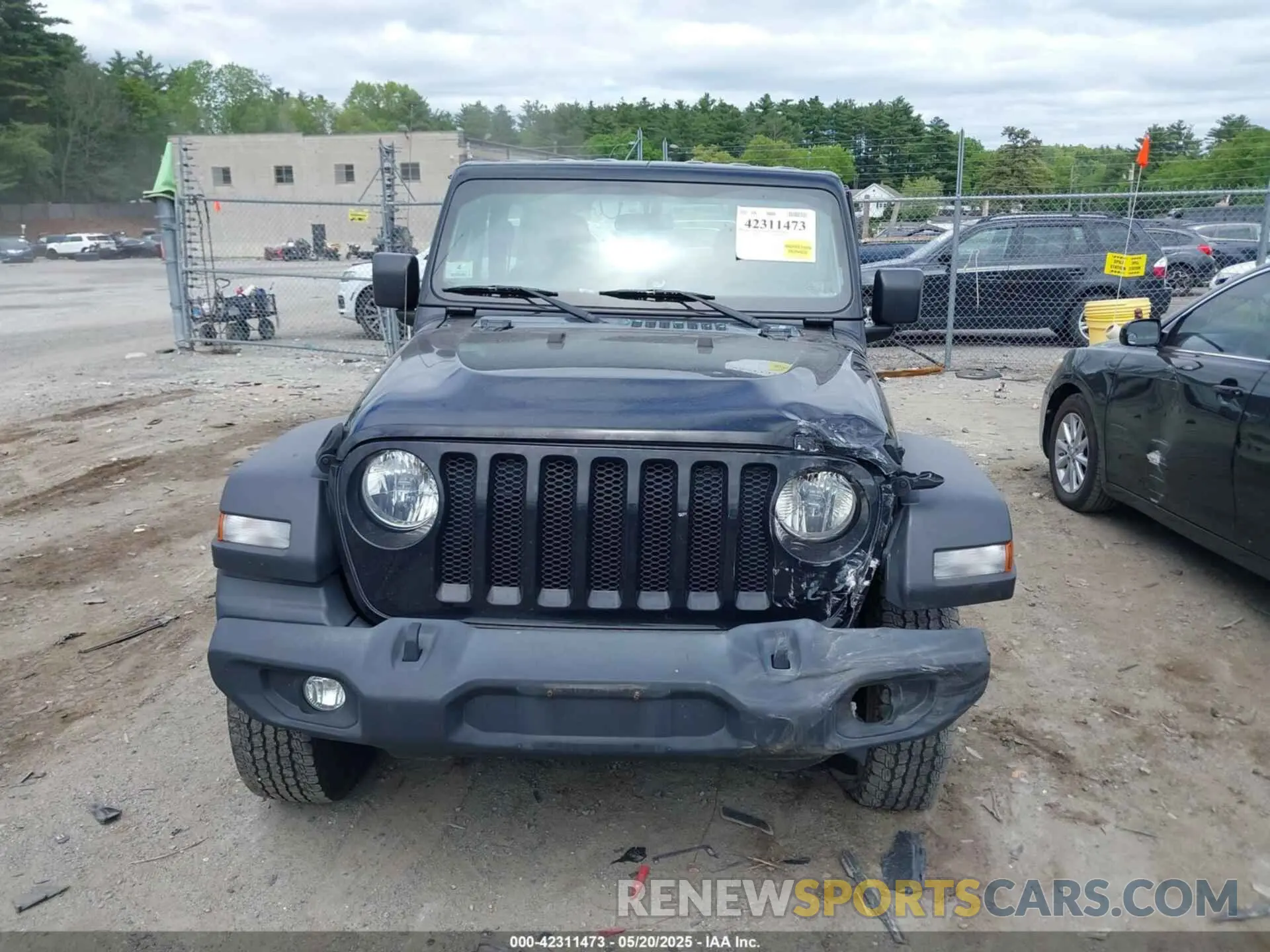 12 Фотография поврежденного автомобиля 1C4GJXAN3LW131357 JEEP WRANGLER 2020