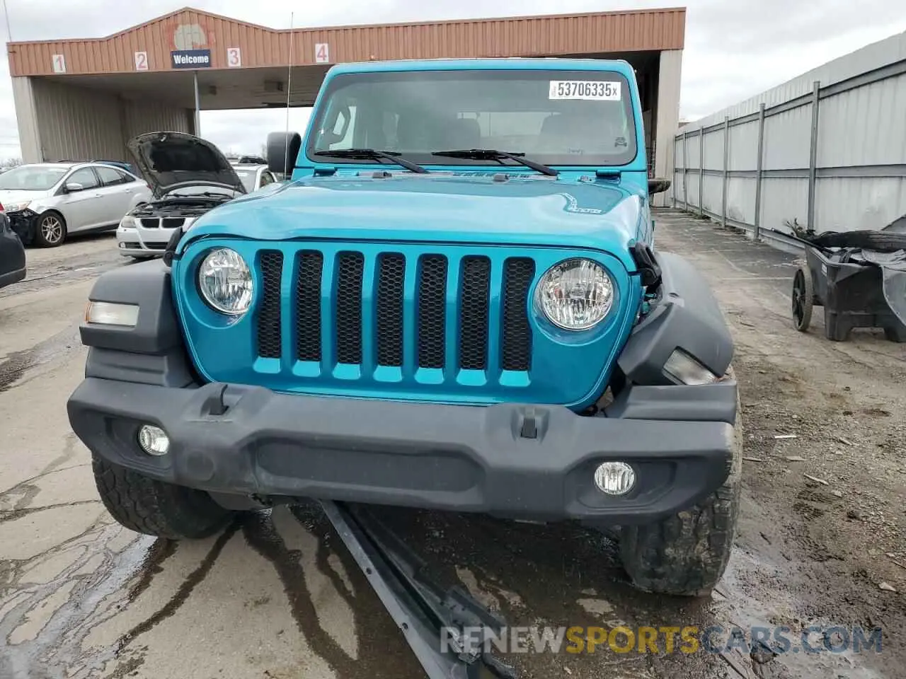 5 Фотография поврежденного автомобиля 1C4GJXAN3LW202881 JEEP WRANGLER 2020