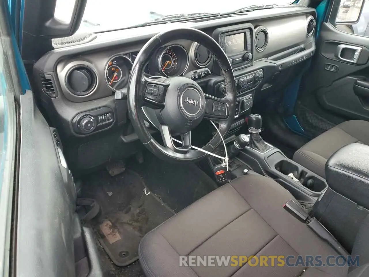 8 Фотография поврежденного автомобиля 1C4GJXAN3LW202881 JEEP WRANGLER 2020