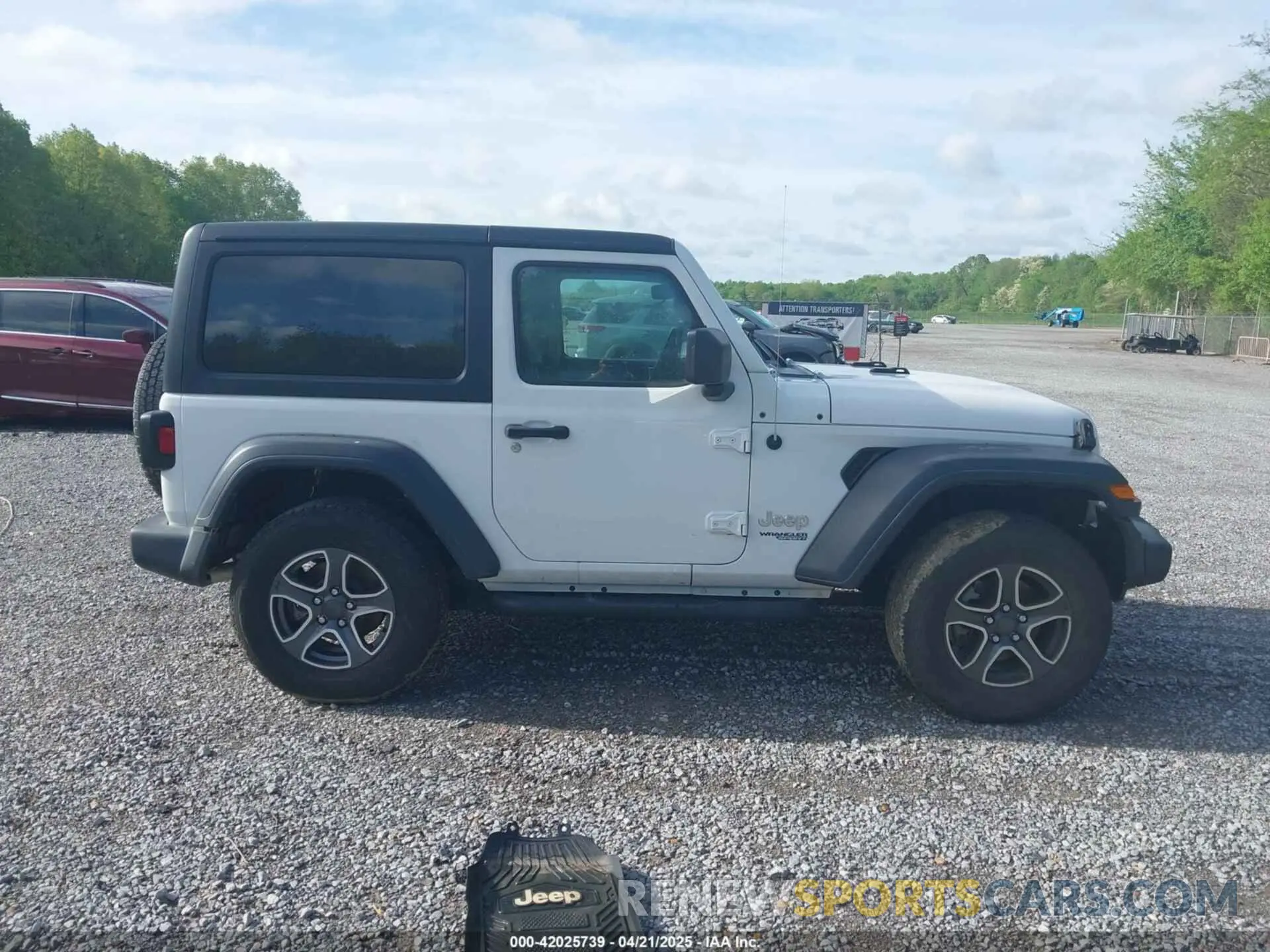 13 Photograph of a damaged car 1C4GJXAN3LW227196 JEEP WRANGLER 2020