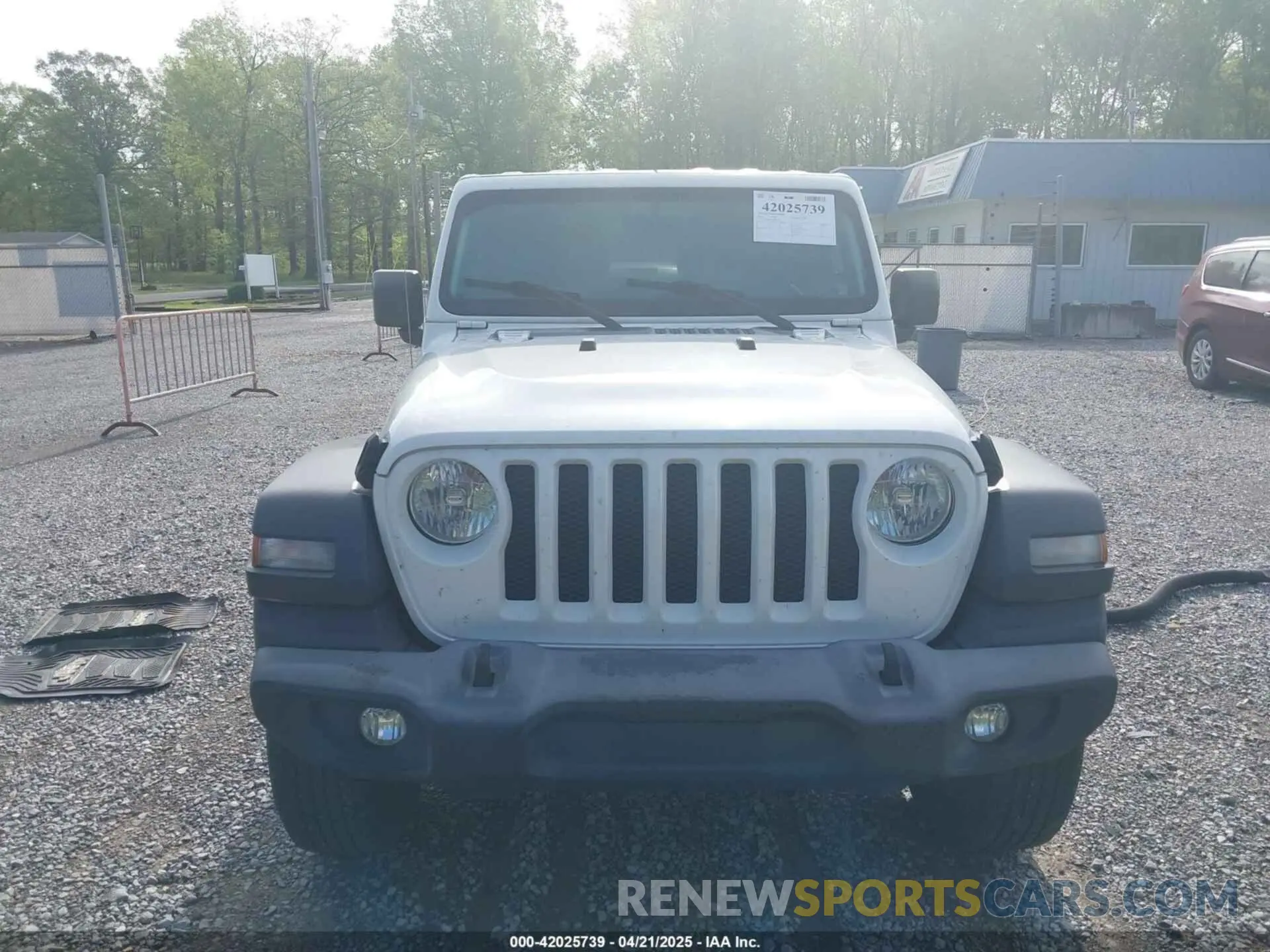6 Photograph of a damaged car 1C4GJXAN3LW227196 JEEP WRANGLER 2020