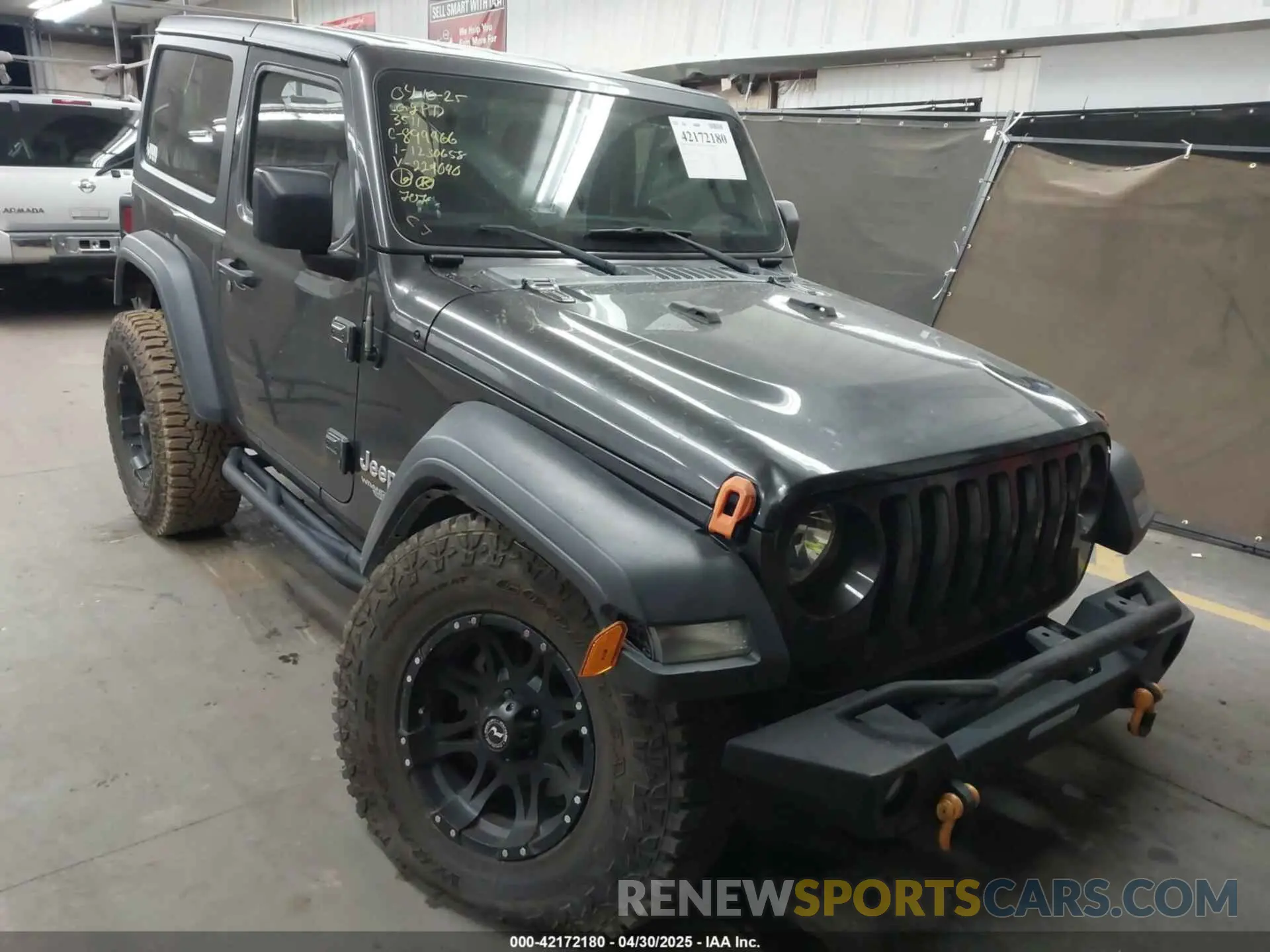 1 Photograph of a damaged car 1C4GJXAN4LW229040 JEEP WRANGLER 2020