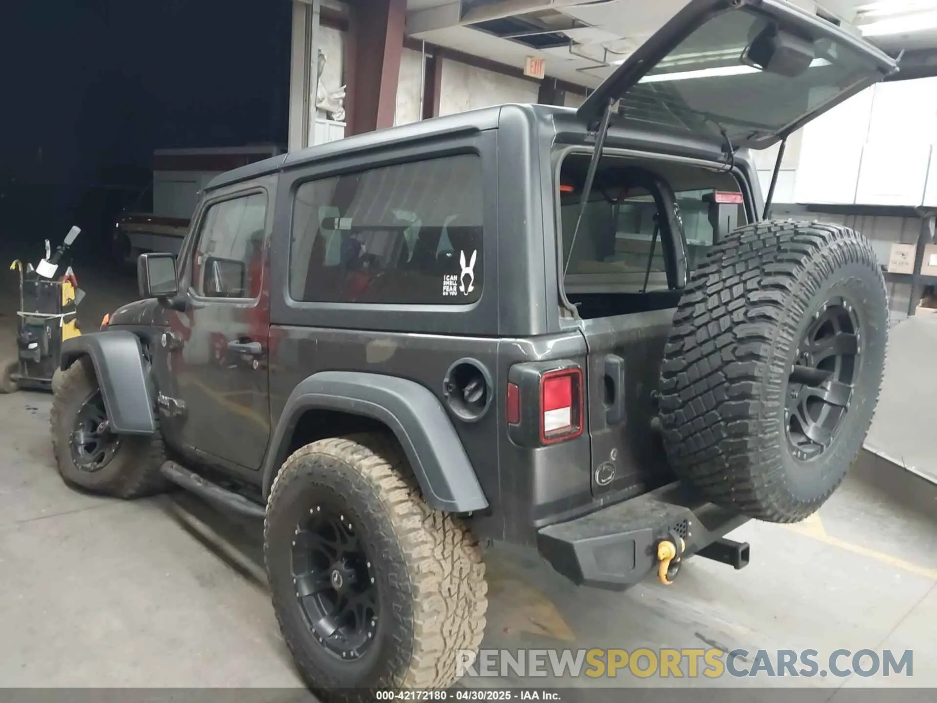 3 Photograph of a damaged car 1C4GJXAN4LW229040 JEEP WRANGLER 2020