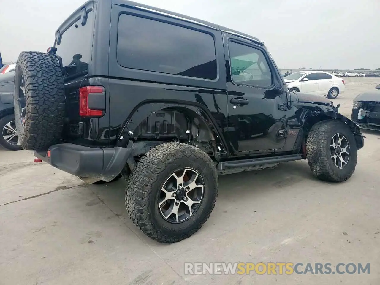 3 Photograph of a damaged car 1C4HJXCG3LW212460 JEEP WRANGLER 2020