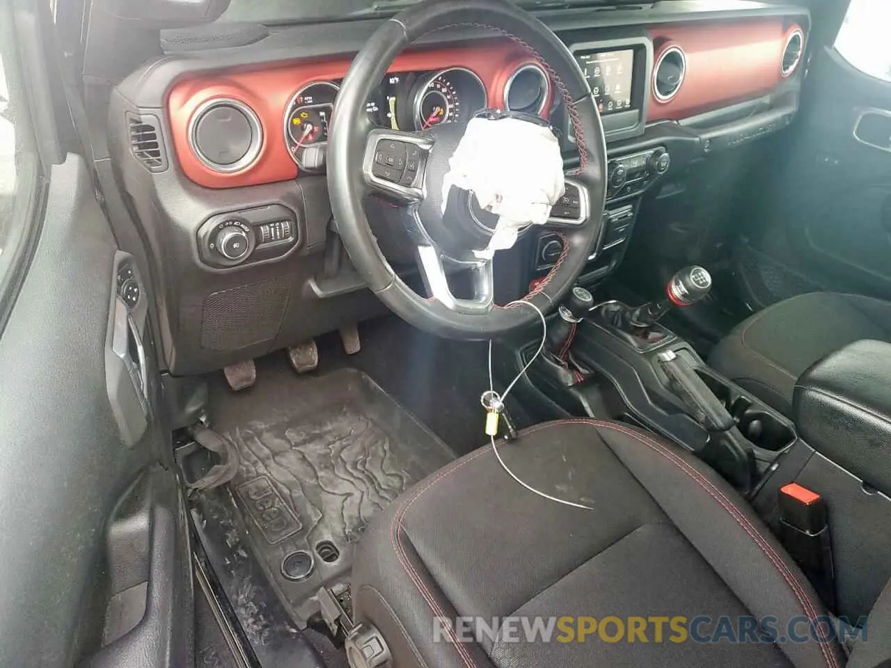 8 Photograph of a damaged car 1C4HJXCG3LW212460 JEEP WRANGLER 2020