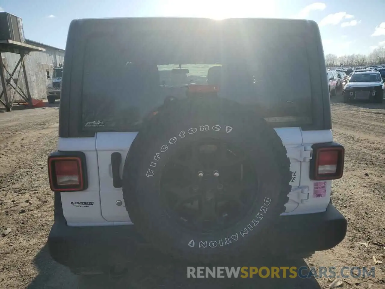 6 Photograph of a damaged car 1C4HJXDG0LW194823 JEEP WRANGLER 2020