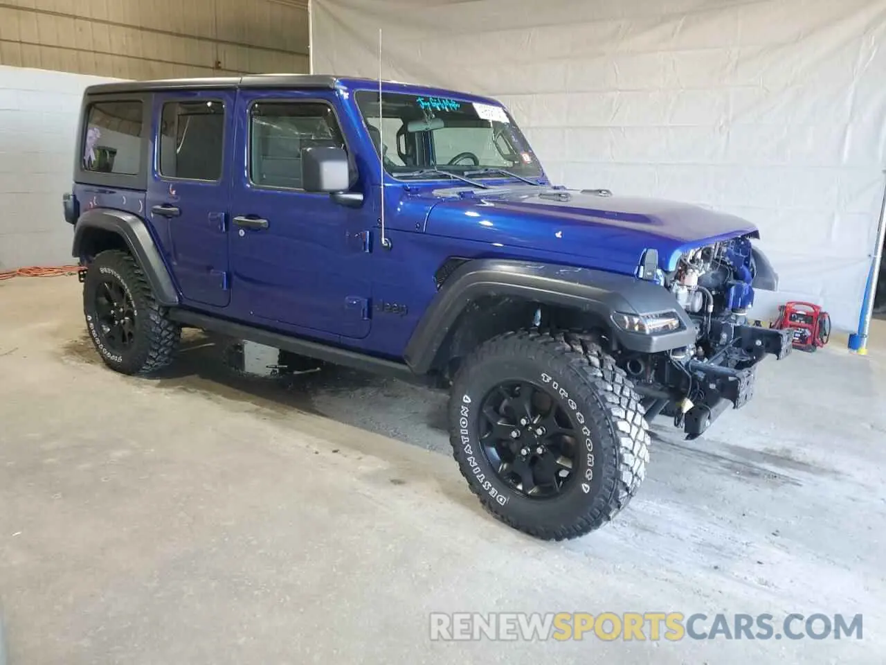 4 Photograph of a damaged car 1C4HJXDG1LW267312 JEEP WRANGLER 2020