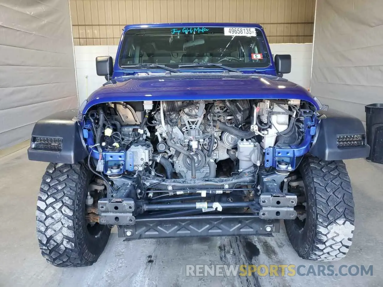 5 Photograph of a damaged car 1C4HJXDG1LW267312 JEEP WRANGLER 2020