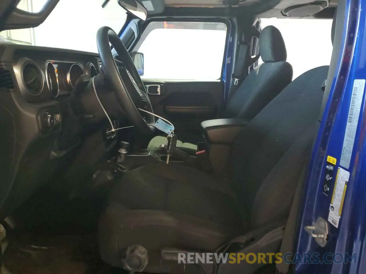 7 Photograph of a damaged car 1C4HJXDG1LW267312 JEEP WRANGLER 2020