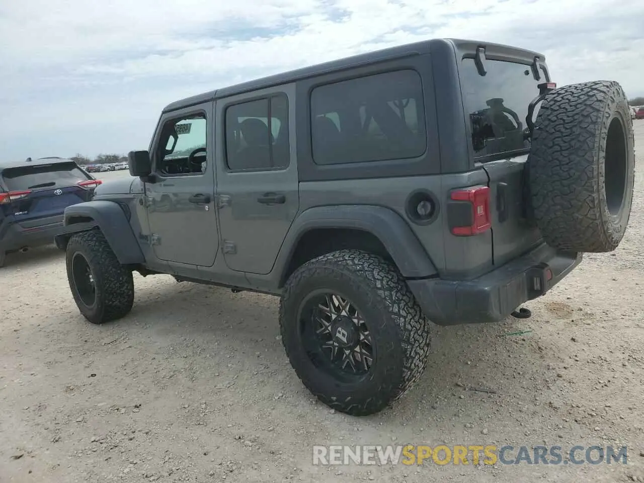 2 Фотография поврежденного автомобиля 1C4HJXDG2LW325430 JEEP WRANGLER 2020