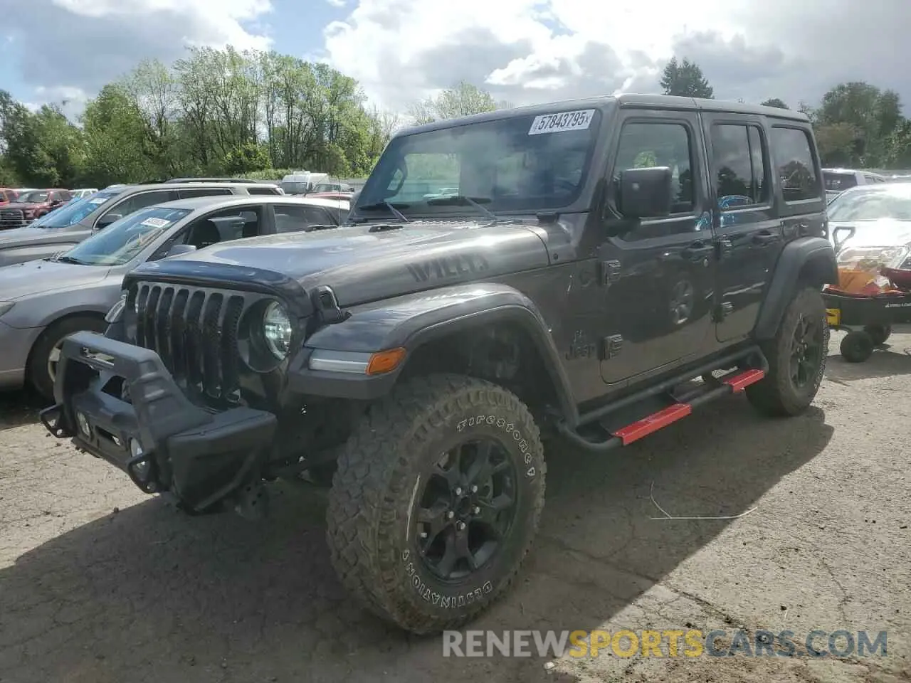 1 Фотография поврежденного автомобиля 1C4HJXDG3LW224610 JEEP WRANGLER 2020
