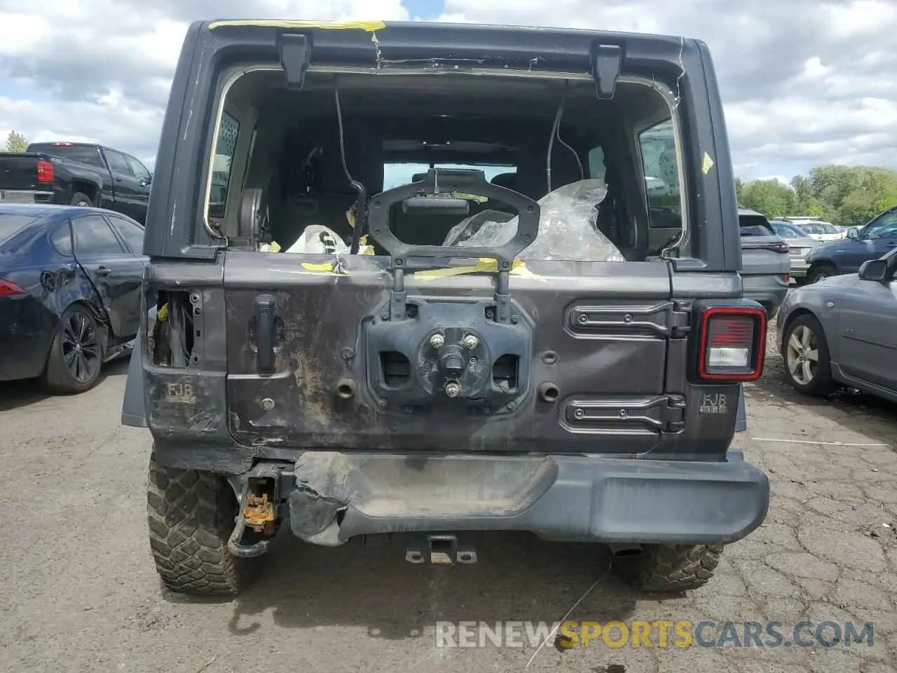 6 Фотография поврежденного автомобиля 1C4HJXDG3LW224610 JEEP WRANGLER 2020