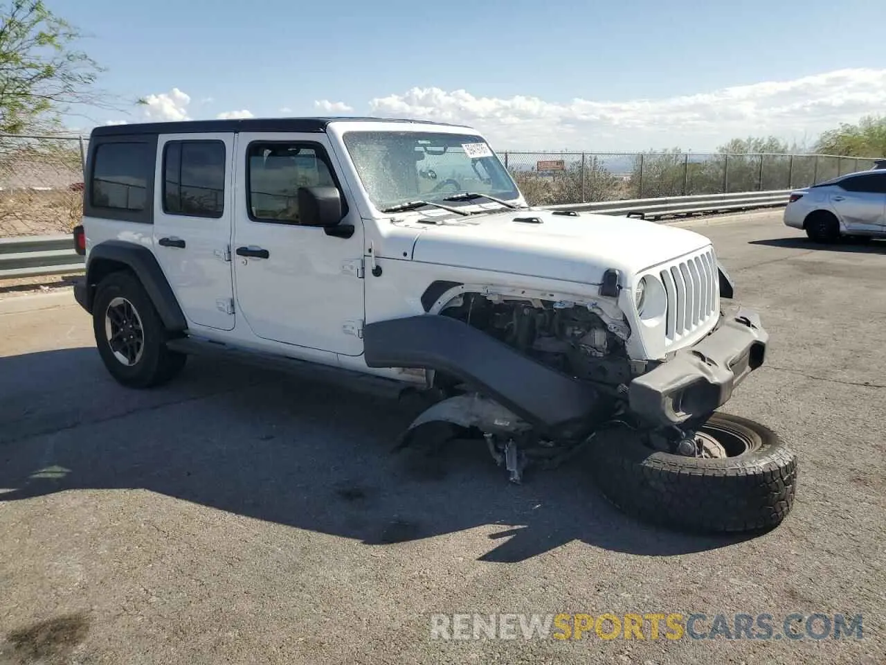 4 Фотография поврежденного автомобиля 1C4HJXDG4LW209887 JEEP WRANGLER 2020