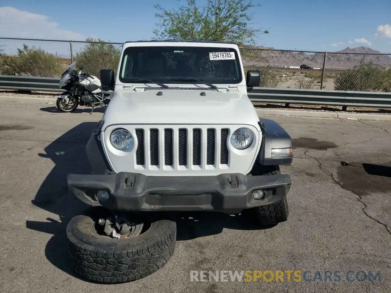 5 Фотография поврежденного автомобиля 1C4HJXDG4LW209887 JEEP WRANGLER 2020