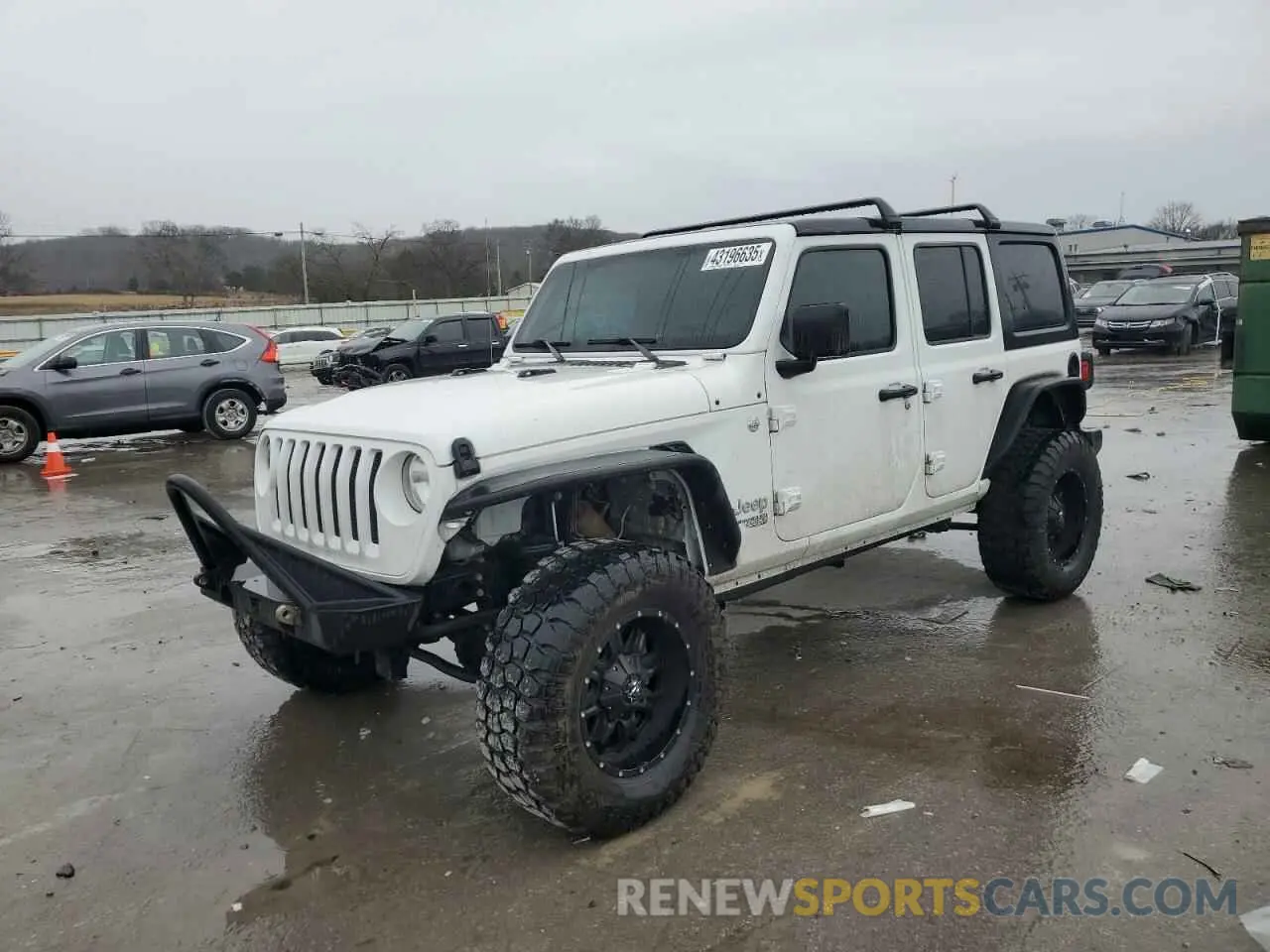 1 Photograph of a damaged car 1C4HJXDG4LW240492 JEEP WRANGLER 2020