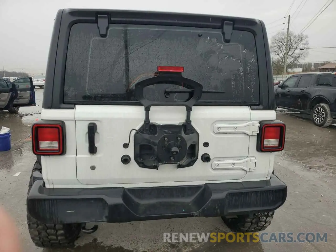 6 Photograph of a damaged car 1C4HJXDG4LW240492 JEEP WRANGLER 2020