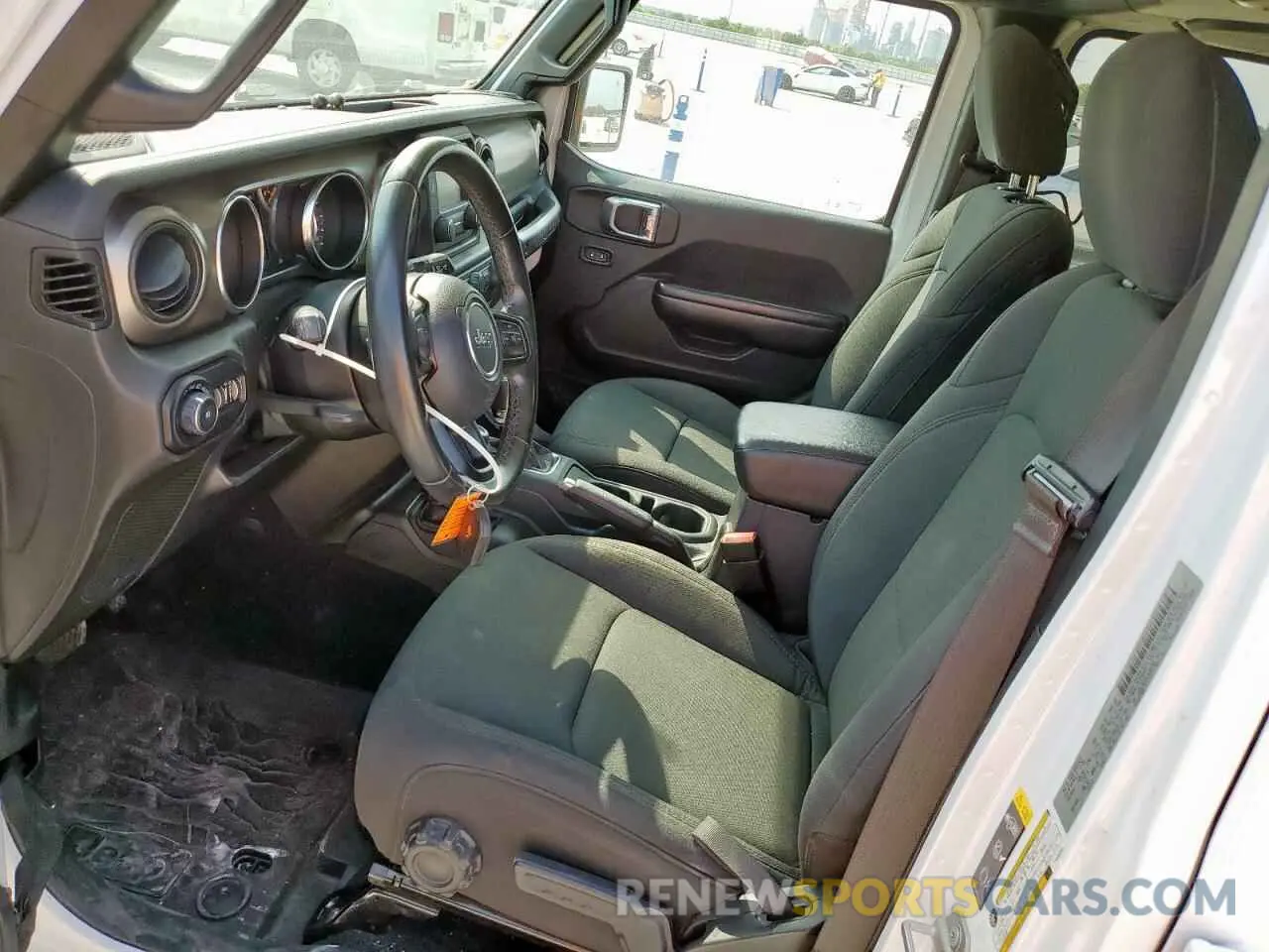 7 Photograph of a damaged car 1C4HJXDG6LW252353 JEEP WRANGLER 2020