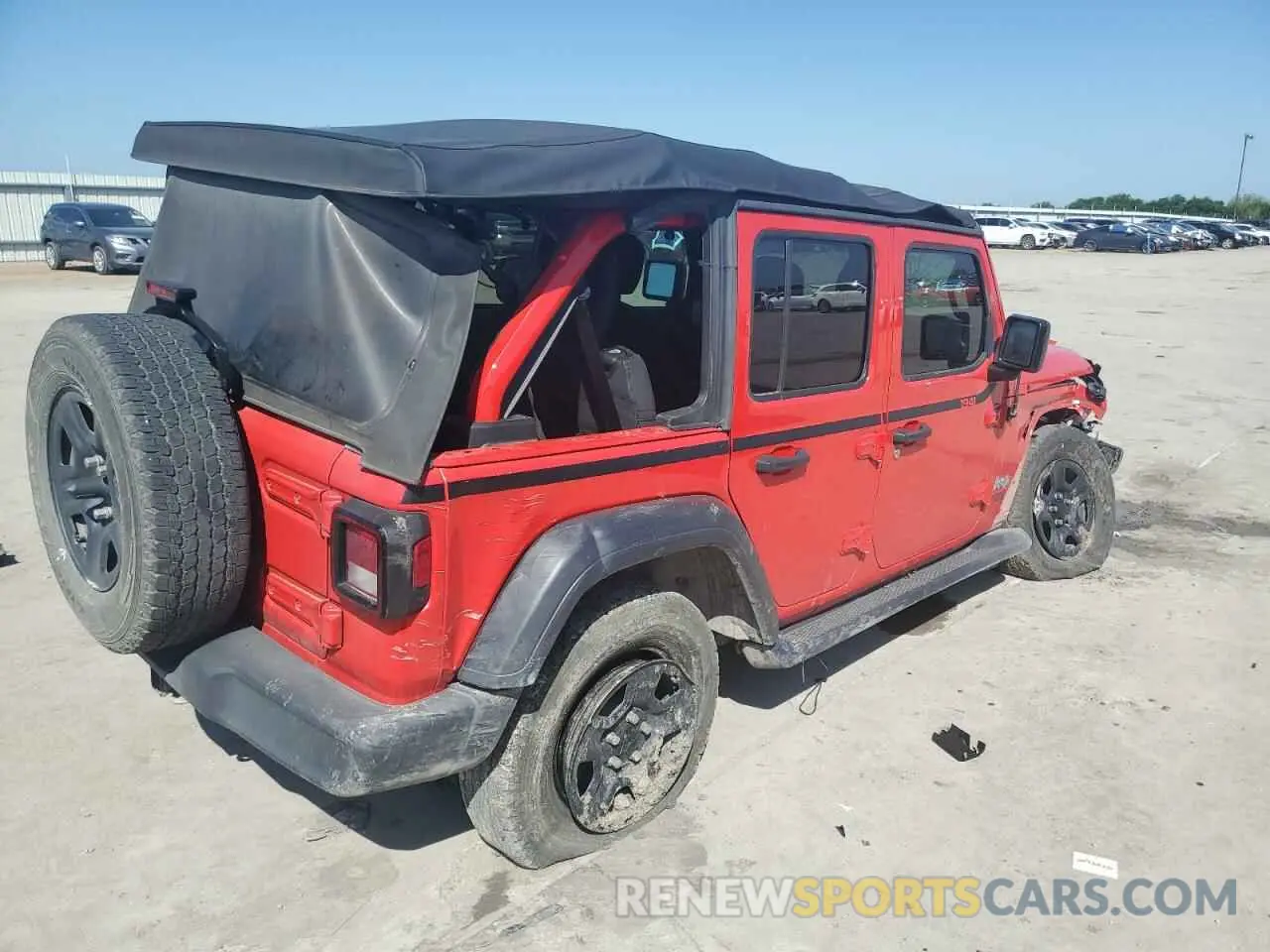 3 Фотография поврежденного автомобиля 1C4HJXDG6LW278287 JEEP WRANGLER 2020