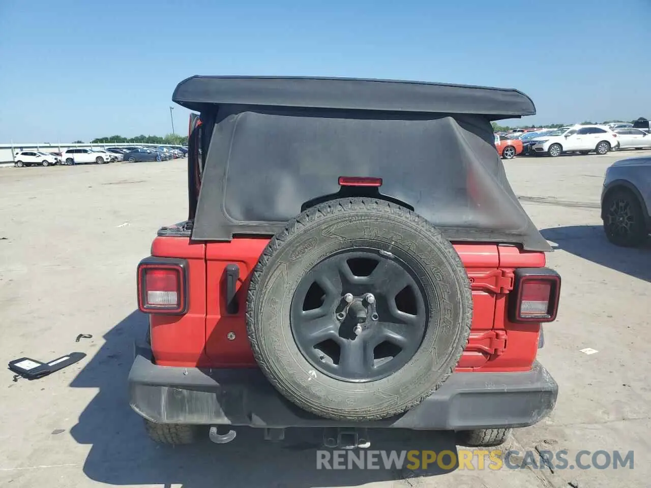 6 Фотография поврежденного автомобиля 1C4HJXDG6LW278287 JEEP WRANGLER 2020