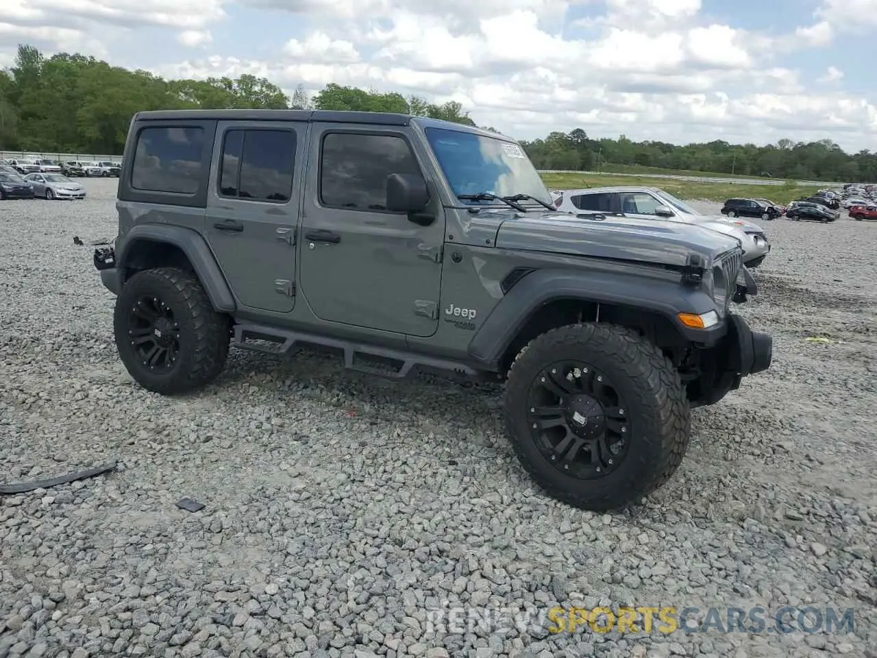 4 Photograph of a damaged car 1C4HJXDG6LW311546 JEEP WRANGLER 2020