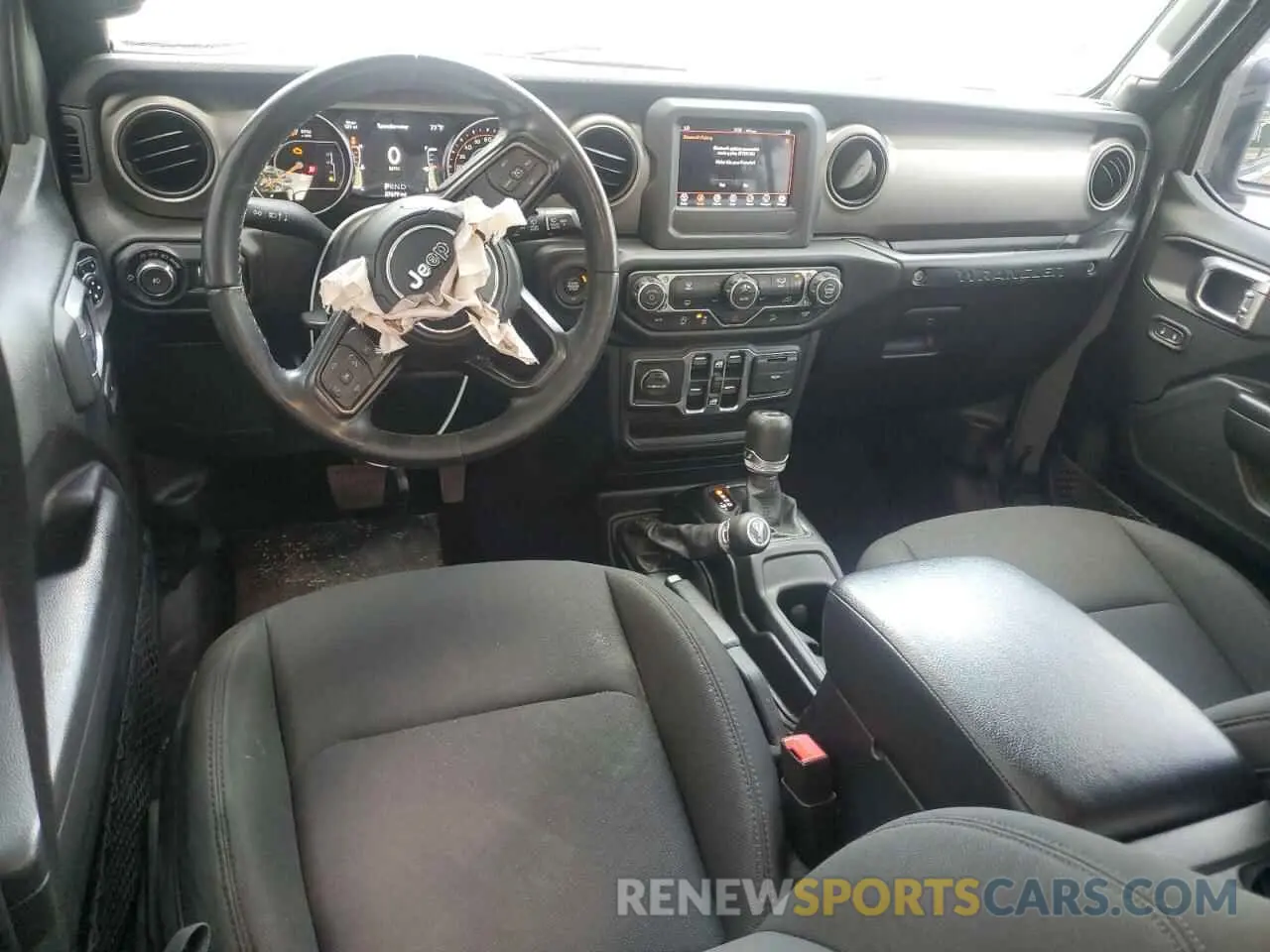 8 Photograph of a damaged car 1C4HJXDG6LW311546 JEEP WRANGLER 2020