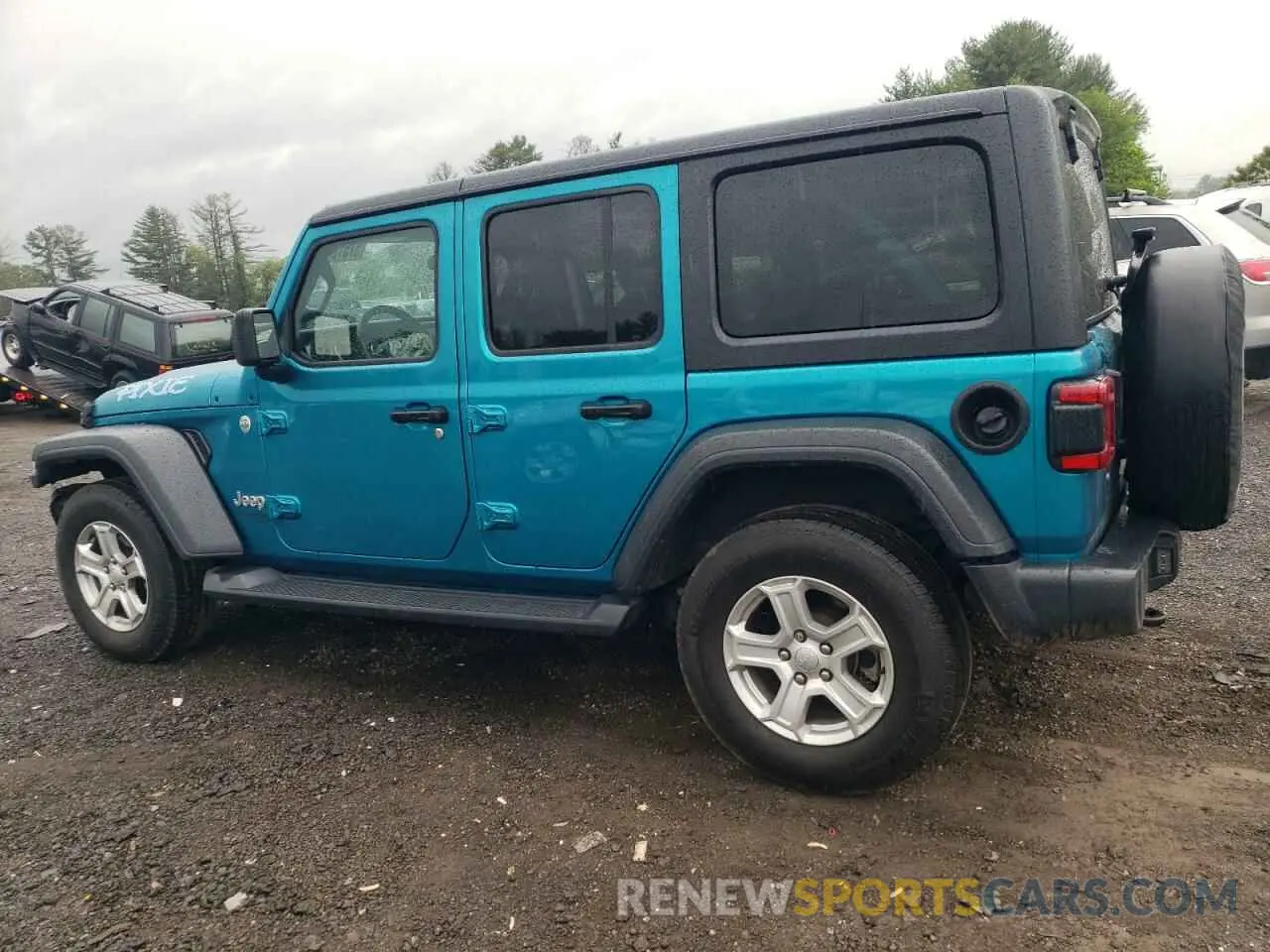 2 Фотография поврежденного автомобиля 1C4HJXDG8LW163366 JEEP WRANGLER 2020