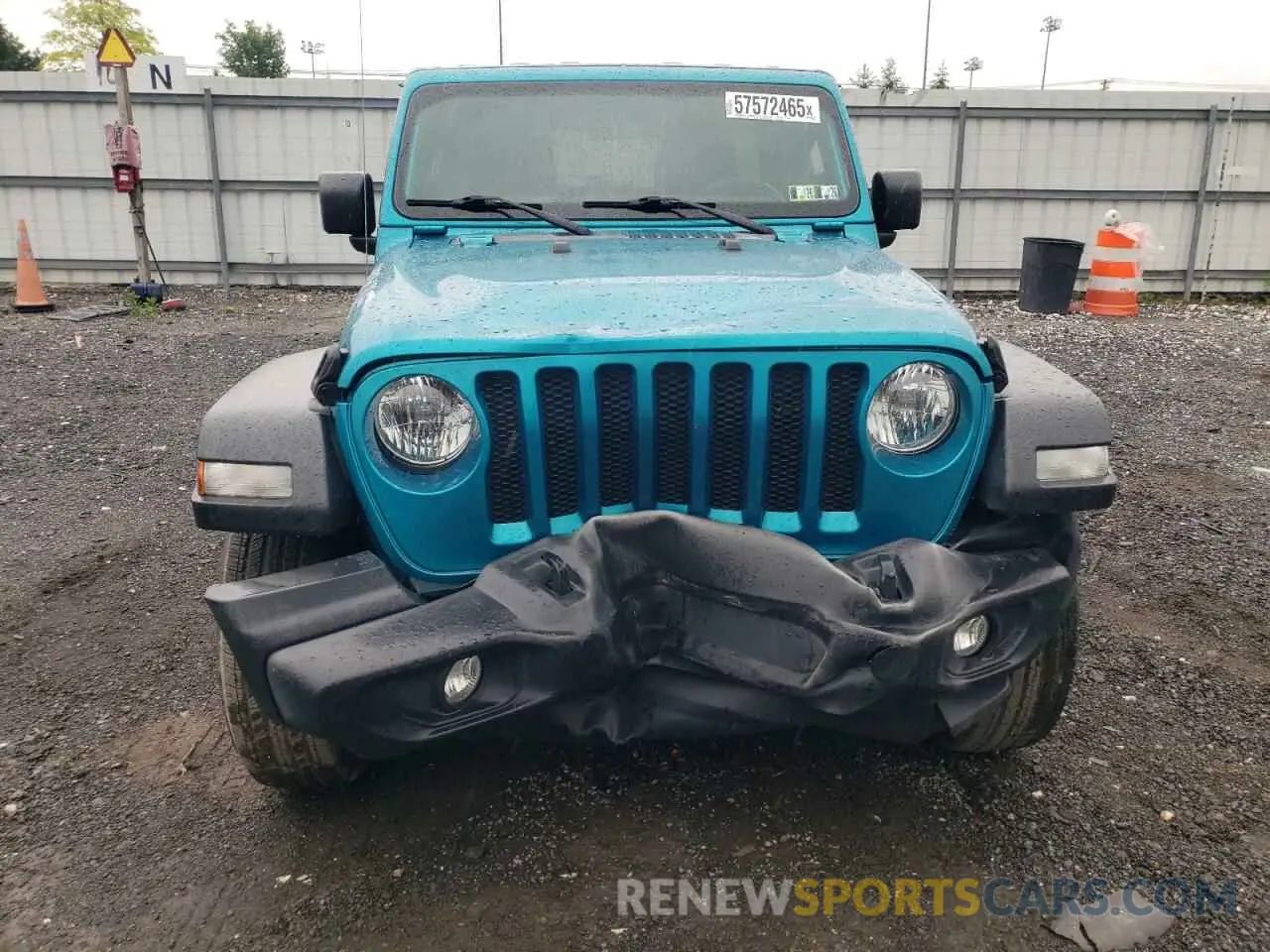 5 Фотография поврежденного автомобиля 1C4HJXDG8LW163366 JEEP WRANGLER 2020